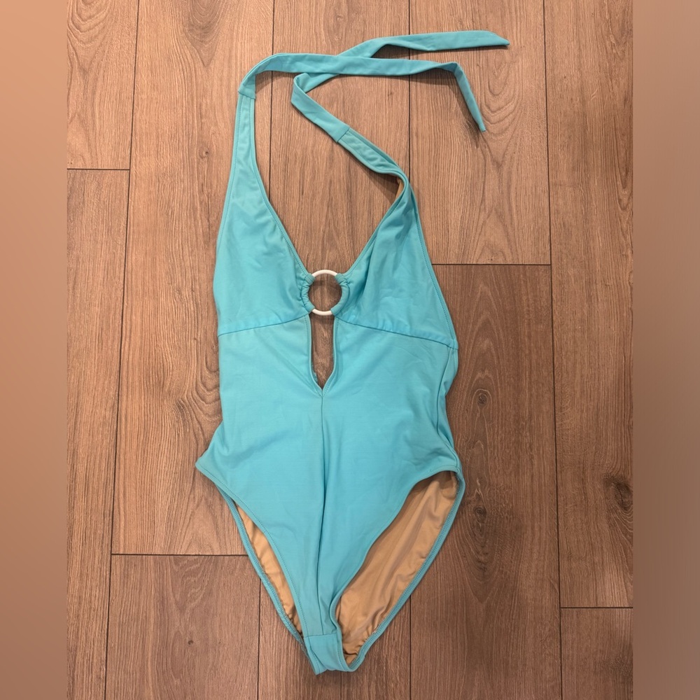 Milly Turquoise Ring bathing suit- never worn